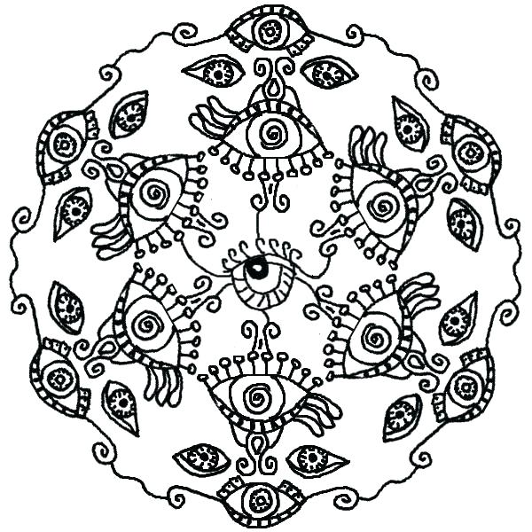 600x600 Eyeball Coloring Pages Eye Coloring Page Eyeball Coloring Pages