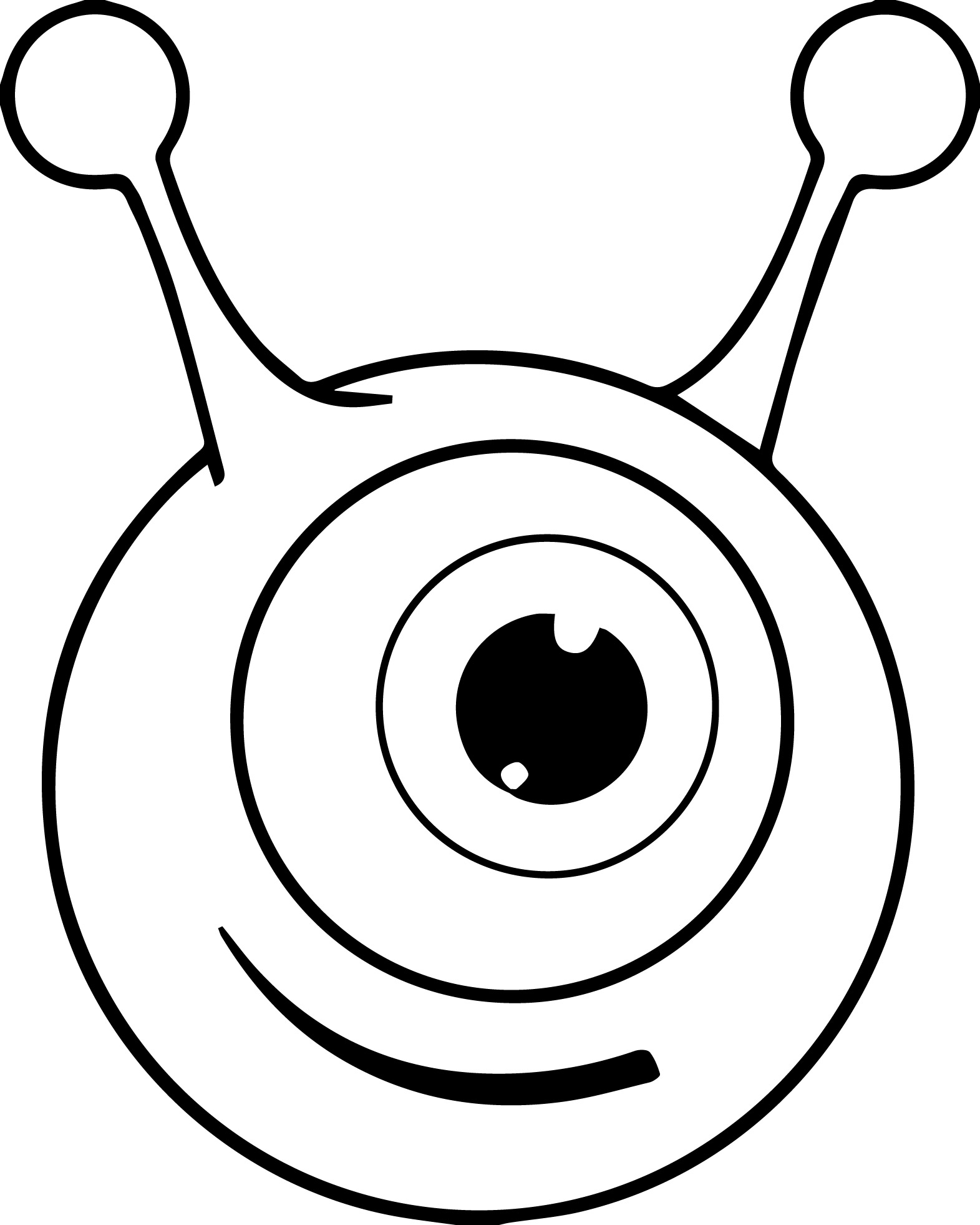 1571x1962 Skill Eye Coloring Sheet Human Page 15326