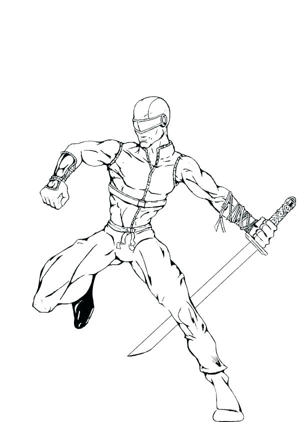 600x844 Eye Coloring Page
