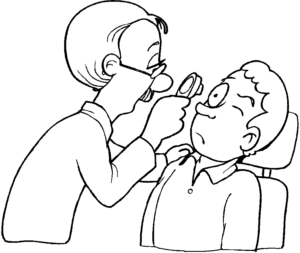 1024x863 Eye Doctor Coloring Pages