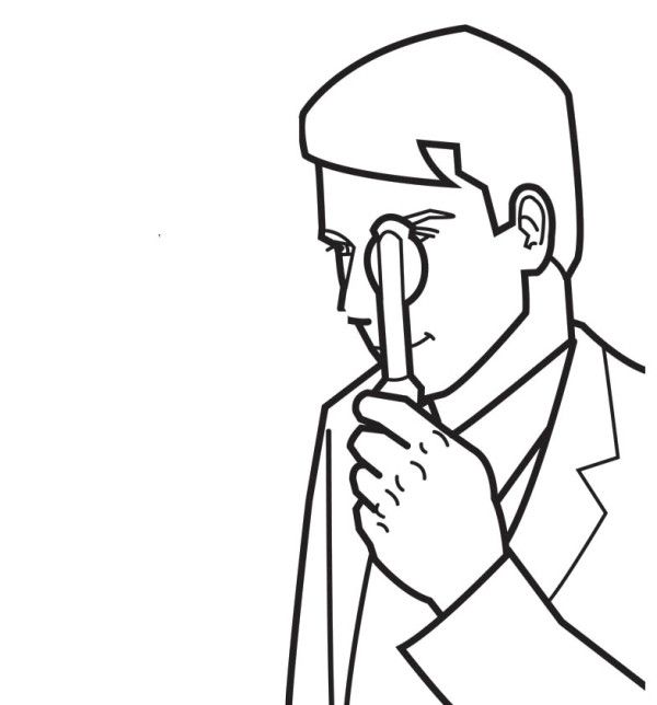 600x644 Eye Doctor Coloring Pages Optometry Practice Eye
