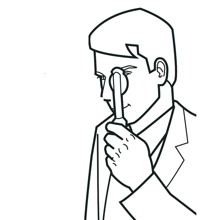 766x842 Hawkeye Coloring Pages Eyeball Coloring Page Realistic Eye By
