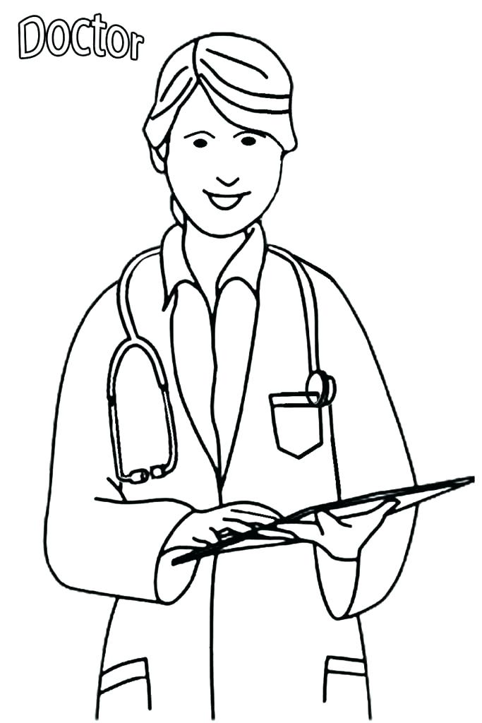 683x1024 Doctor Coloring Pages Eye Doctor Coloring Pages Doctor Coloring