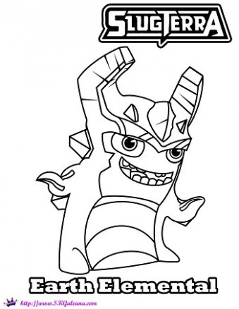 339x438 Slugterra Earth Elemental Coloring Page Skgaleana By . @ Just