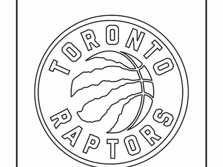440x330 39 Toronto Raptors Coloring Pages, Toronto Raptors Colouring Pages