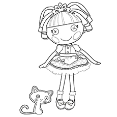 230x230 Lalaloopsy Coloring Pages To Print 35 With Lalaloopsy Coloring