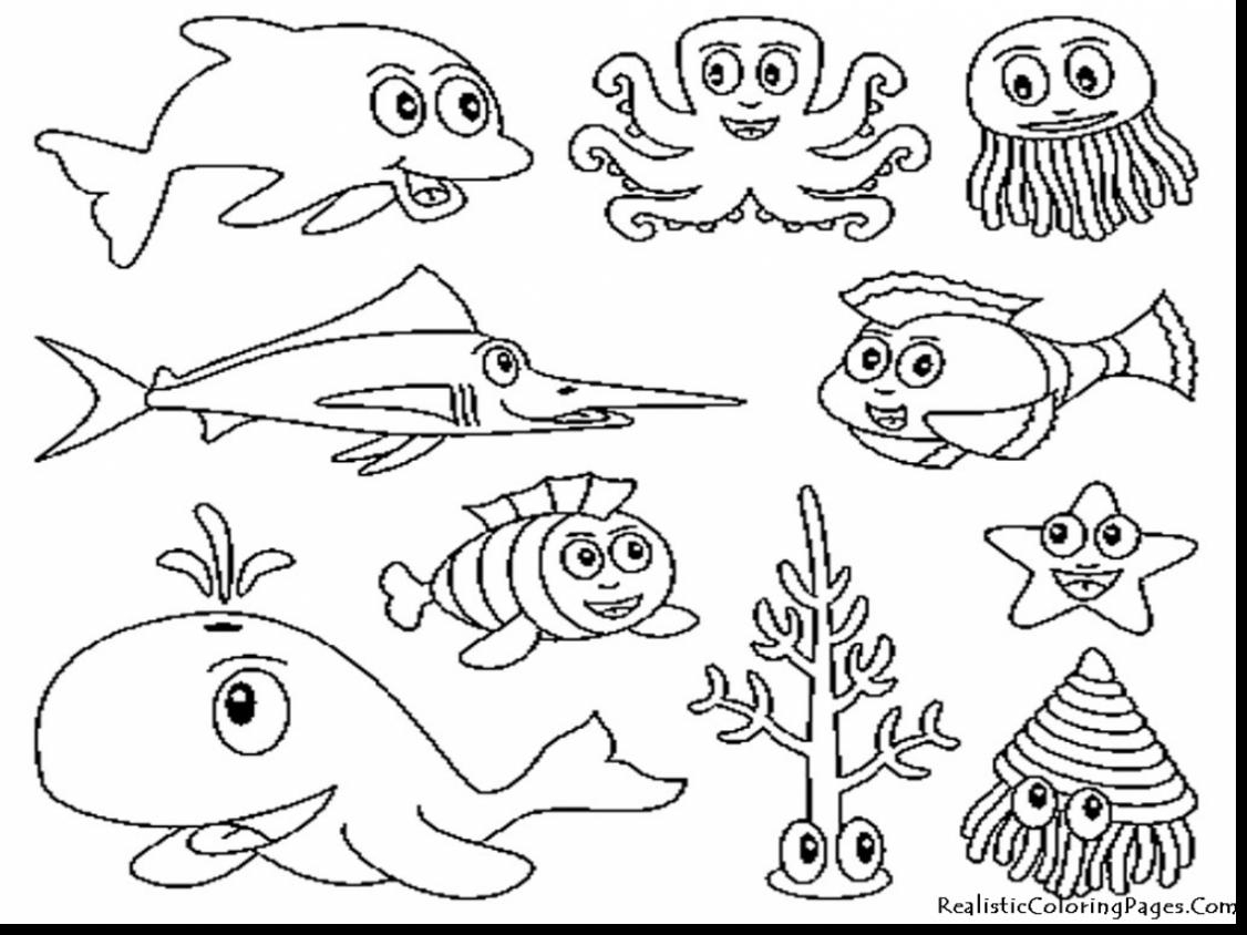 1126x844 Printable Ocean Coloring Pages Scene Printable 1table Co Free