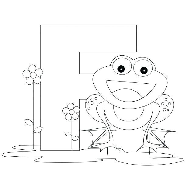 618x618 Letter F Coloring Page Letter R Coloring Pages For Toddlers F