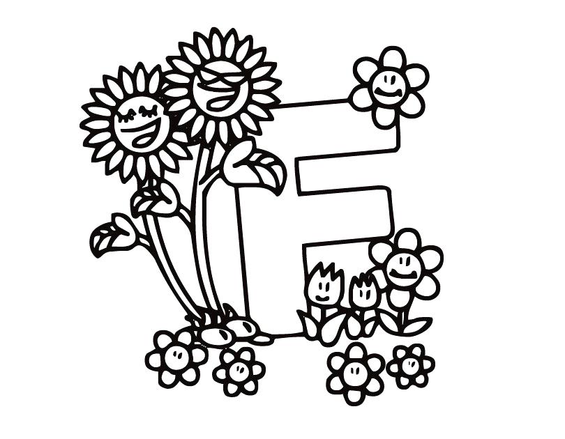810x630 F Coloring Pages Free Printable Letter F Coloring Pages Coloring