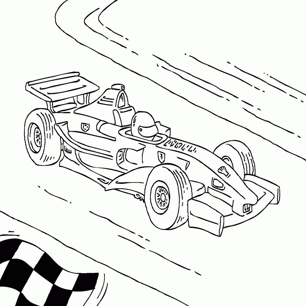 1024x1024 Best Of Formula 1 Coloring Pages Collection Printable Coloring Sheet