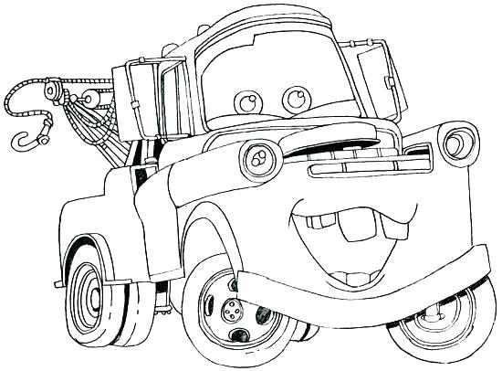 550x406 Cars 1 Coloring Pages