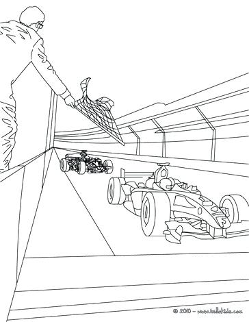 364x470 Cars 1 Coloring Pages Formula One Race Start Formula 1 Race Start