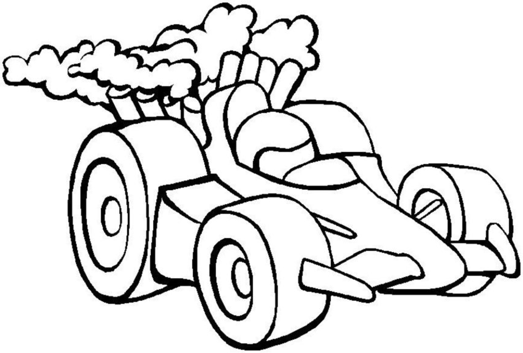 1075x726 Free Printable Race Car Coloring Pages F1 46324