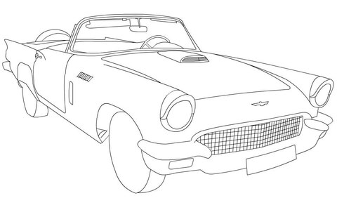 480x282 Ford F150 Pickup Truck Coloring Page