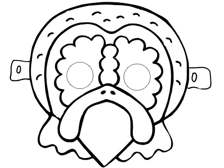 Face Mask Coloring Pages