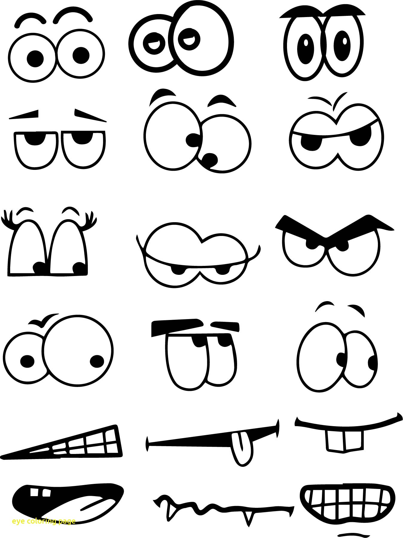 1348x1799 Human Eye Coloring Page 15326 Eye Coloring Page Fee