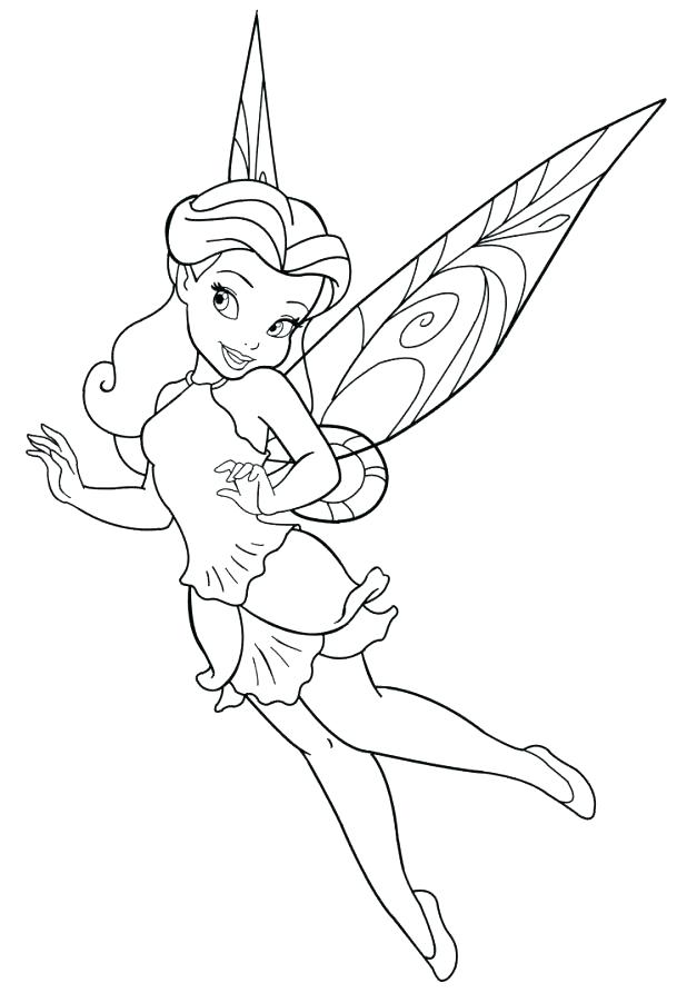 618x902 Detailed Fairy Coloring Pages Free Printable Fairy Coloring Es