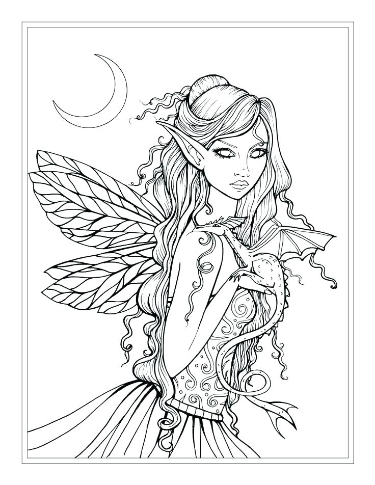 736x952 Faerie Coloring Pages Coloring Pages Fantasy Mythical Creature