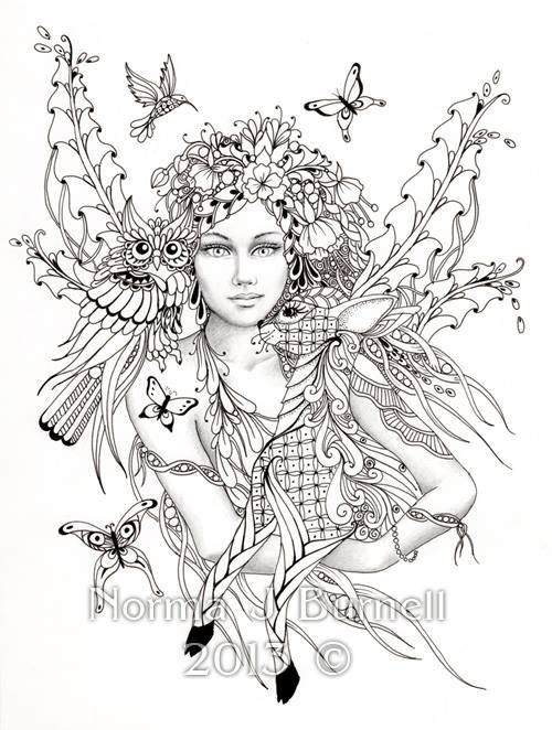 500x662 Fairy Of The Forest
