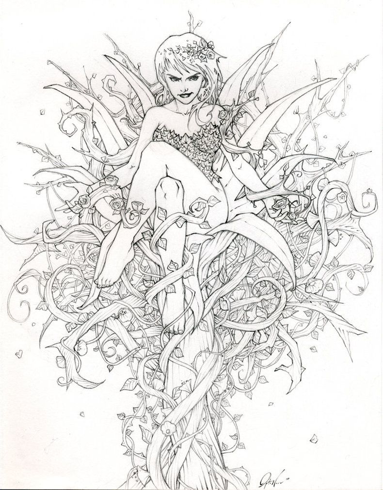 790x1011 Fairy Adult Coloring Page Coloring Pages Colorear