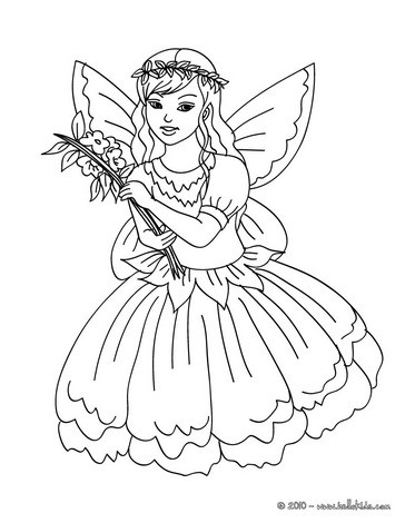 364x470 Fairy Coloring Pages For Kids Fairy Coloring Pages 42 Fairy World