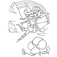 230x230 Top 25 Free Printable Beautiful Fairy Coloring Pages Online