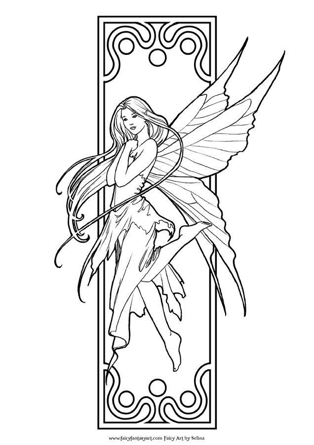 636x900 Pin By Dominique Vincenzi Lummus On Fairy Coloring Pages