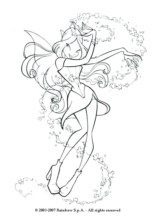 Fairy Coloring Pages For Girls