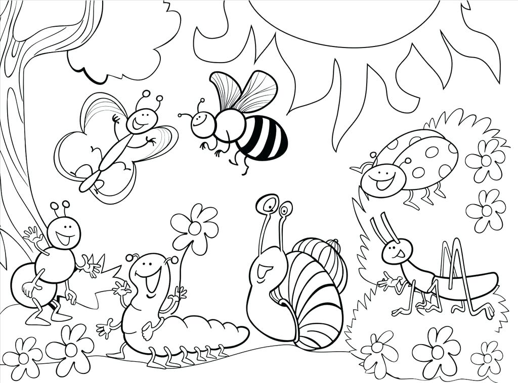 1024x758 Garden Coloring Pages Vegetable Garden Coloring Sheets Spring
