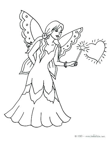 363x470 Fairy Color Pages Coloring Pages Fairy Fairy Color Pages Fairy