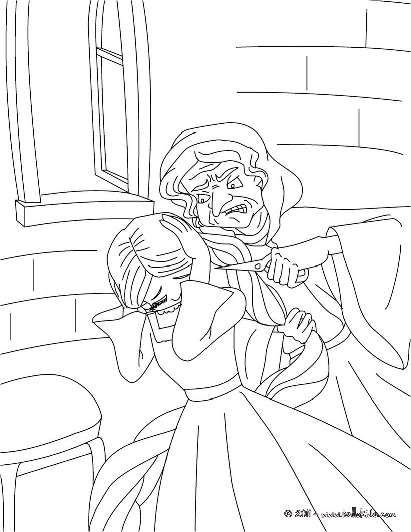 820x1060 Grimm Fairy Tales Coloring Pages