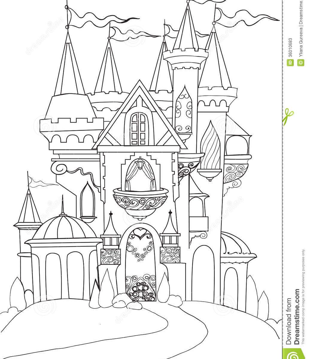 1033x1200 Famous Disney Castle Coloring Pages Gift