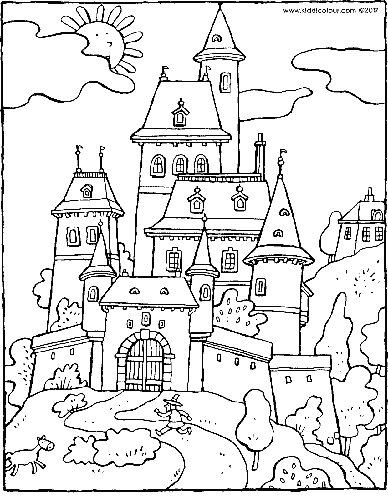1240x1600 Fairy Tale Castle