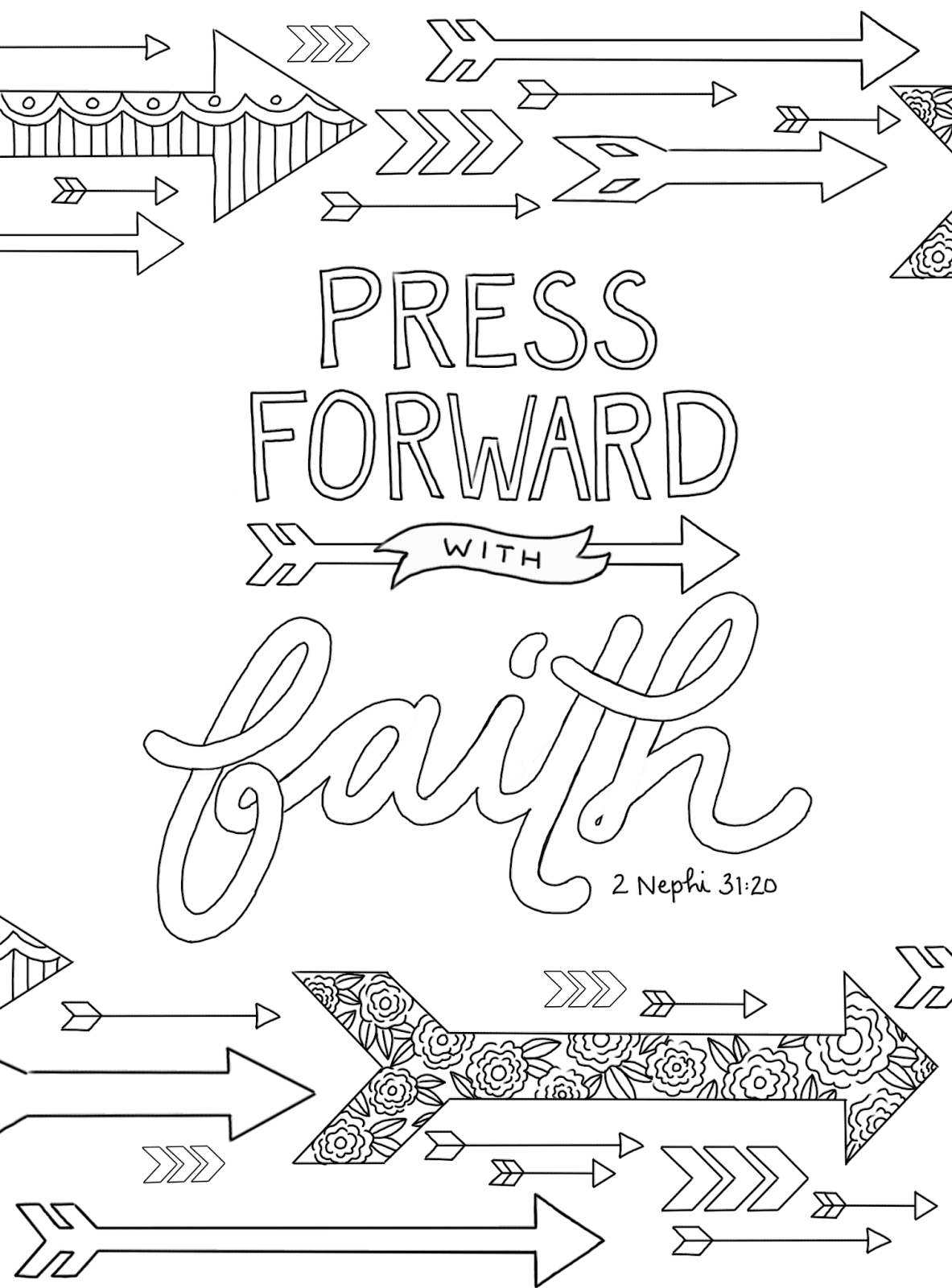 1183x1600 Just What I {Squeeze} In Press Forward With Faith