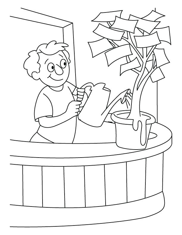 612x792 Money Coloring Money Coloring Pages Detail Description Play Money
