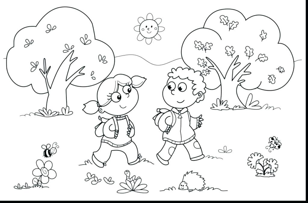 1024x675 Fall Color Pages Printable Fall Tree Coloring Printable Autumn