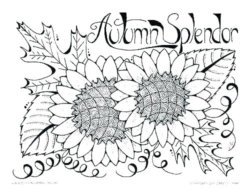 500x386 Fall Printables Coloring Pages Printable Leaves Color 8 Autumn