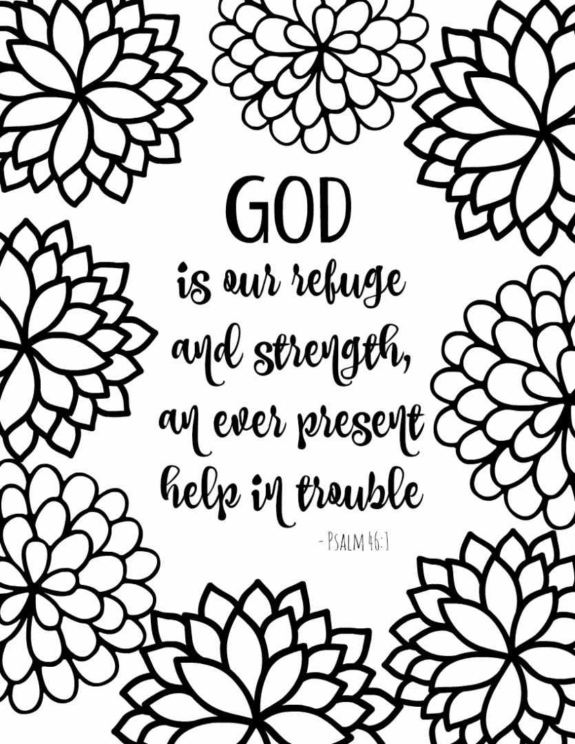 Fall Bible Coloring Pages