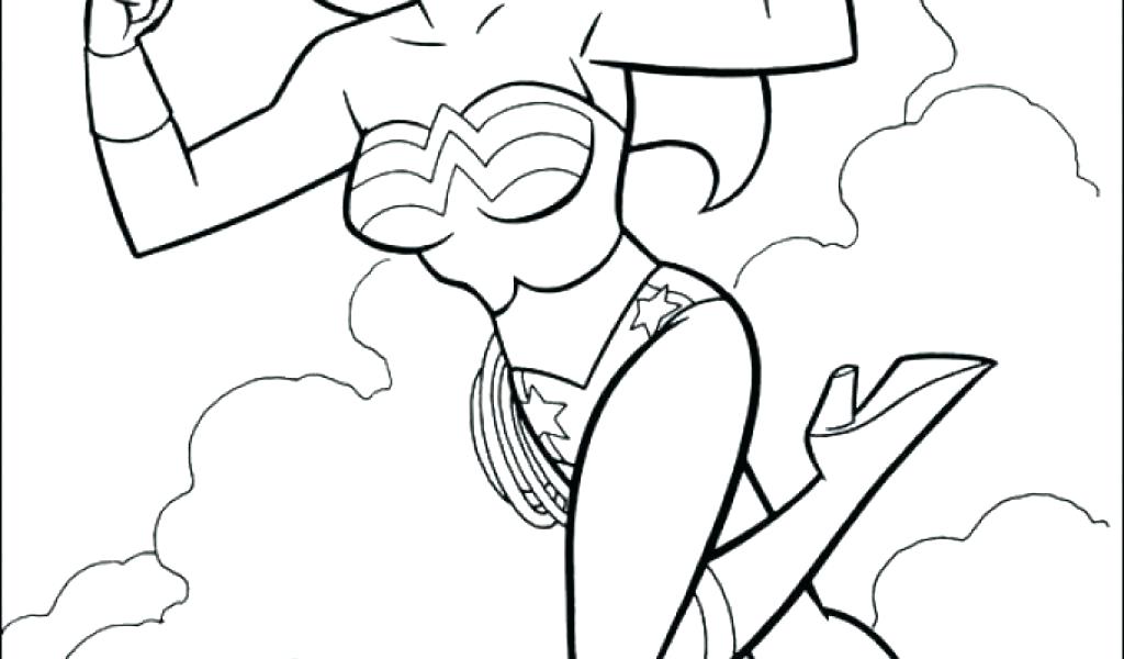 1024x600 Wonderwoman Coloring Pages Coloring Pages Of Wonder Woman Girl