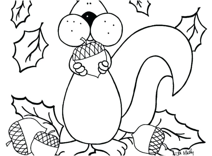 827x609 Fall Preschool Coloring Pages Sampler Fall Coloring Pages