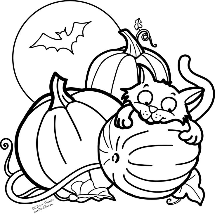 Fall Coloring Pages For Kids