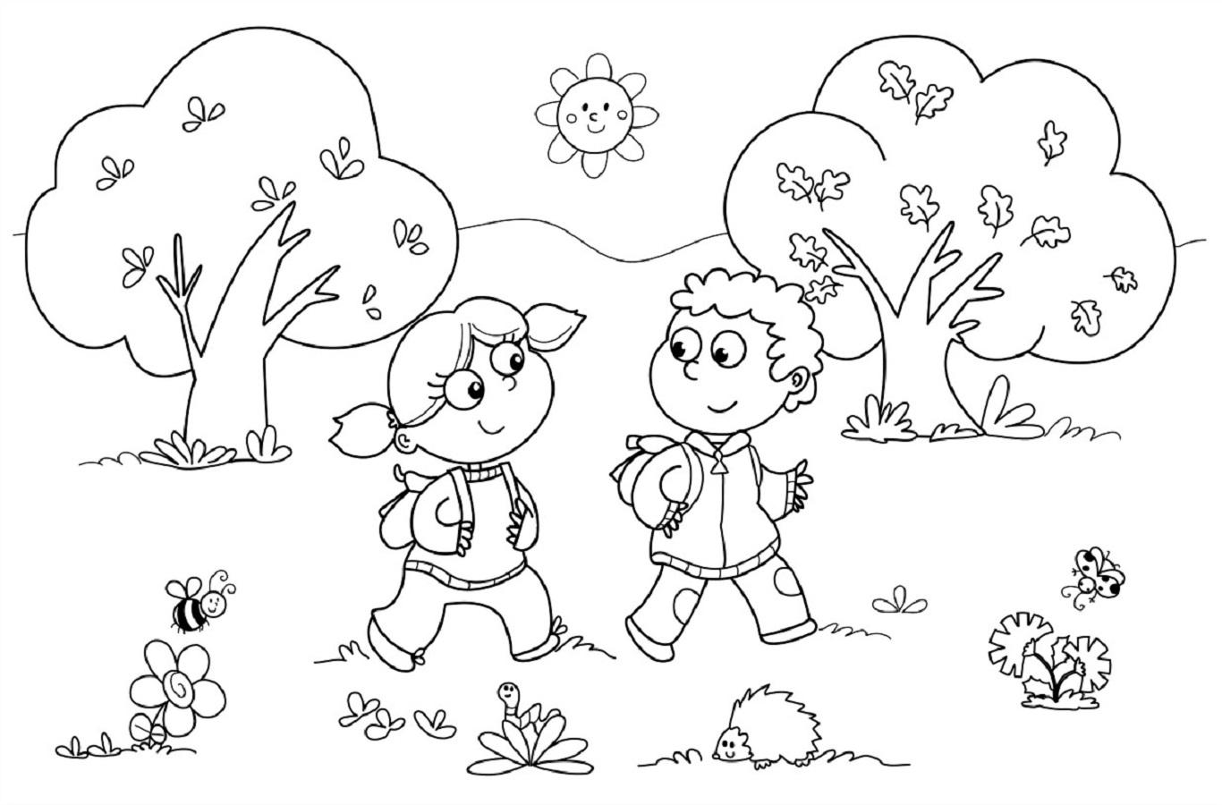 1366x900 Coloring Activities For Kindergarten. Free Kindergarten Coloring