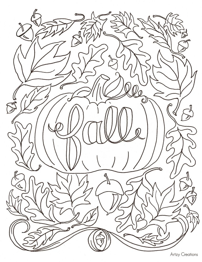 850x1100 Trend Coloring Pages For Fall Preschool In Tiny Coloring Pages