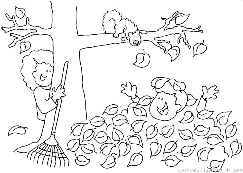 794x567 Free Printable Autumn Colouring Pages