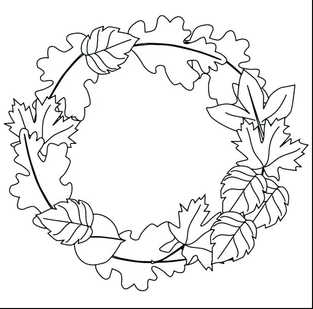 618x610 Coloring Pages For Fall Printable