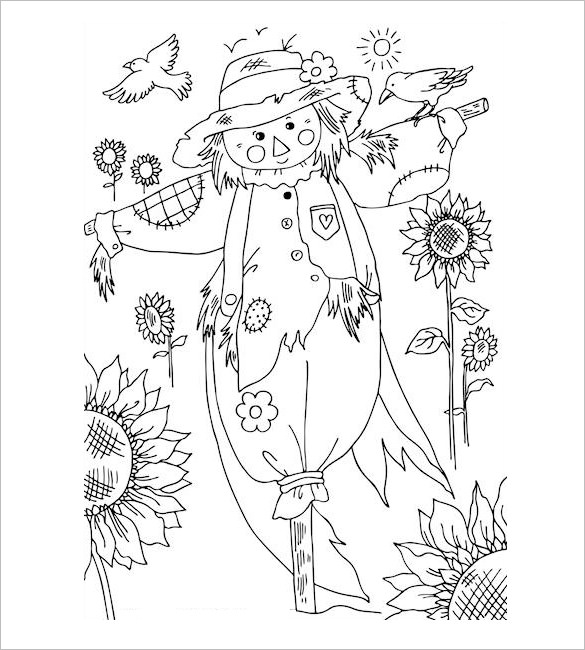 Fall Coloring Pages Pdf