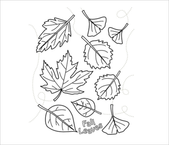 585x501 Fall Coloring Pages Free Word, Pdf, Jpeg, Png Format