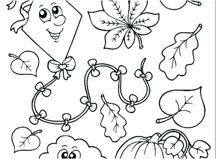 827x609 Coloring Pages For Fall Fall Color Pages Fall Coloring Pages Fall