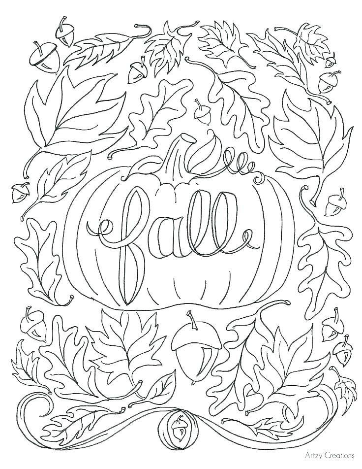 736x952 Printable Fall Coloring Pages For Kids Sheets Free 53 Disney
