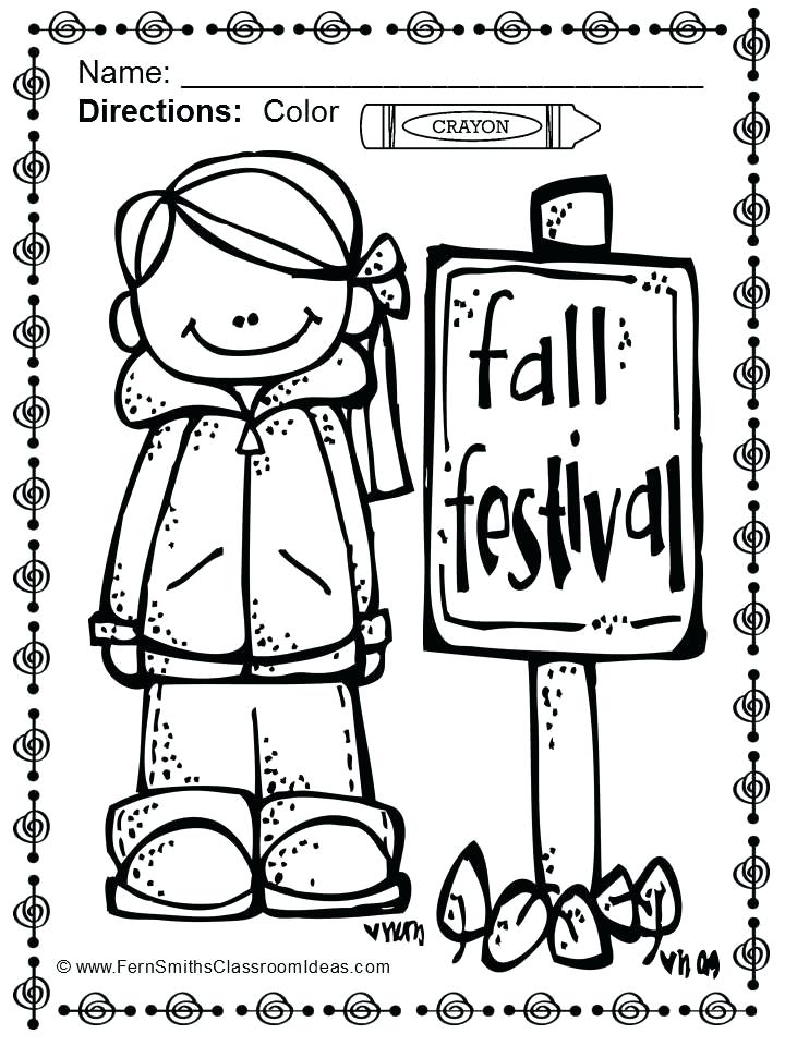 720x960 Coloring Pages For Fall Festival Fall Festival Coloring Pages Fall